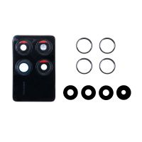 Стекло камеры для Xiaomi Poco X6 Pro 5G (2311DRK48G) в сборе с рамкой <черный> ― Оптовый PromiseMobile