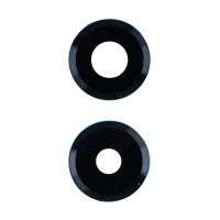 Стекло камеры для Xiaomi Redmi 15C (25078RA3EY) (комплект 2 шт.) <черный> ― Оптовый PromiseMobile