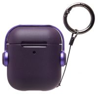 Чехол для кейса наушников Apple AirPods, AirPods 2 пластиковый PCP07 <фиолетовый> ― Оптовый PromiseMobile