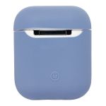 Чехол для кейса наушников Apple AirPods, AirPods 2 Soft touch <голубой>