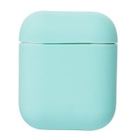Чехол для кейса наушников Apple AirPods, AirPods 2 силиконовый Soft touch <голубой> ― Оптовый PromiseMobile