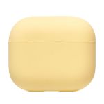 Чехол для кейса наушников Apple AirPods 3 силиконовый тонкий <желтый>