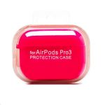 Чехол для кейса наушников Apple AirPods Pro 3 силиконовый Soft Touch <розовый>