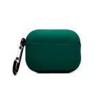 Чехол для кейса наушников Apple AirPods Pro 3 силиконовый Soft Touch <темно-зеленый>