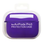 Чехол для кейса наушников Apple AirPods Pro 3 силиконовый Soft Touch <фиолетовый>