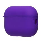 Чехол для кейса наушников Apple AirPods Pro 3 силиконовый Soft Touch <фиолетовый>