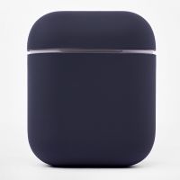Чехол для кейса наушников Apple AirPods, AirPods 2 силиконовый Soft Touch <серый> ― Оптовый PromiseMobile