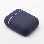 Чехол для кейса наушников Apple AirPods, AirPods 2 силиконовый Soft Touch <серый>