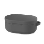 Чехол для кейса наушников Xiaomi Redmi AirDots, AirDots 2, AirDots S силиконовый серия 2 <серый>