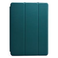 Чехол для Apple iPad Air 2 (2014) кожзам + смарт панель <темно-зеленый> ― Оптовый PromiseMobile