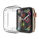 Чехол для Apple Watch Series 7 (45 mm) силиконовый Mickey Mouse <прозрачный>