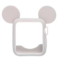 Чехол для Apple Watch 42 mm силиконовый Mickey Mouse <серый> ― Оптовый PromiseMobile