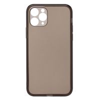 Чехол для Apple iPhone 11 Pro силиконовый ультратонкий <прозрачно-черный> ― Оптовый PromiseMobile