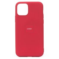 Чехол для Apple iPhone 11 Pro Max силиконовый Soft Touch 2 <бордовый> (премиум) ― Оптовый PromiseMobile
