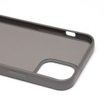 Чехол для Apple iPhone 12, iPhone 12 Pro силиконовый (рис. 335/панда) <серый>