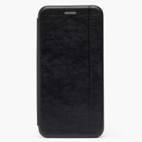 Чехол для Apple iPhone 12, iPhone 12 Pro флип боковой кожзам №3 <черный> ― Оптовый PromiseMobile