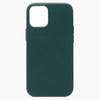 Чехол для Apple iPhone 12, iPhone 12 Pro экокожа MagSafe <темно-зеленый> ― Оптовый PromiseMobile
