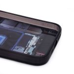 Чехол для Apple iPhone 12 пластиковый (рис. 088) <фиолетовый>