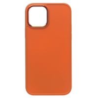 Чехол для Apple iPhone 12, iPhone 12 Pro силиконовый матовый №6 <оранжевый> ― Оптовый PromiseMobile