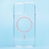 Чехол для Apple iPhone 12, iPhone 12 Pro силиконовый MagSafe №2 <прозрачный> ― Оптовый PromiseMobile