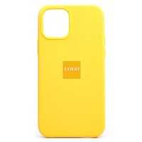 Чехол для Apple iPhone 12, iPhone 12 Pro силиконовый Soft Touch <желтый> (премиум) ― Оптовый PromiseMobile