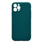 Чехол для Apple iPhone 12 Pro силиконовый Soft Touch 4 <темно-зеленый>