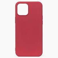Чехол для Apple iPhone 12, iPhone 12 Pro силиконовый Soft Touch 4 <бордовый> ― Оптовый PromiseMobile