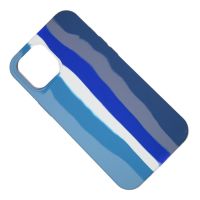 Чехол для Apple iPhone 12 Pro Max силиконовый Soft Touch <радуга №3> (премиум) ― Оптовый PromiseMobile