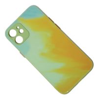 Чехол для Apple iPhone 12 mini силиконовый ART №1 <светло-зеленый> ― Оптовый PromiseMobile