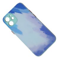 Чехол для Apple iPhone 12 mini силиконовый ART №1 <синий> ― Оптовый PromiseMobile
