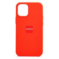 Чехол для Apple iPhone 12 mini силиконовый Soft Touch <оранжевый> (премиум) ― Оптовый PromiseMobile