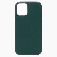 Чехол для Apple iPhone 12 mini экокожа MagSafe <темно-зеленый> ― Оптовый PromiseMobile