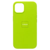 Чехол для Apple iPhone 13 силиконовый Soft Touch <зеленый> (премиум) ― Оптовый PromiseMobile