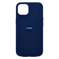 Чехол для Apple iPhone 13 силиконовый Soft Touch <темно-синий> (премиум) ― Оптовый PromiseMobile