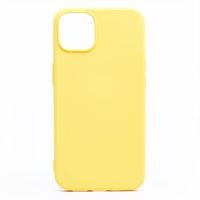 Чехол для Apple iPhone 13 силиконовый Soft Touch 2 <желтый> ― Оптовый PromiseMobile