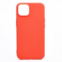 Чехол для Apple iPhone 13 силиконовый Soft Touch 2 <коралловый> ― Оптовый PromiseMobile