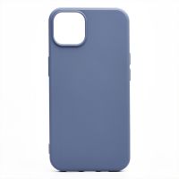 Чехол для Apple iPhone 13 силиконовый Soft Touch 2 <серый> ― Оптовый PromiseMobile