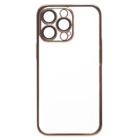 Чехол для Apple iPhone 13 Pro пластиковый с закрытой камерой <золотой> ― Оптовый PromiseMobile