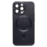 Чехол для Apple iPhone 13 Pro силиконовый Matte MagSafe <черный> ― Оптовый PromiseMobile