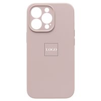 Чехол для Apple iPhone 13 Pro силиконовый Soft Touch с закрытой камерой <бежевый> (премиум) ― Оптовый PromiseMobile