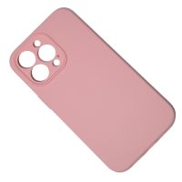 Чехол для Apple iPhone 13 Pro силиконовый Soft Touch с закрытой камерой <светло-розовый> (премиум) ― Оптовый PromiseMobile