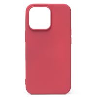 Чехол для Apple iPhone 13 Pro силиконовый Soft Touch 2 <бордовый> ― Оптовый PromiseMobile