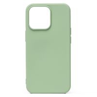 Чехол для Apple iPhone 13 Pro силиконовый Soft Touch 2 <светло-зеленый> ― Оптовый PromiseMobile