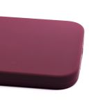 Чехол для Apple iPhone 13 Pro Max силиконовый Soft Touch <бордовый> (премиум)