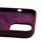 Чехол для Apple iPhone 13 Pro Max силиконовый Soft Touch <бордовый> (премиум)