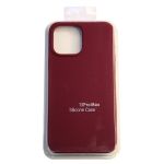 Чехол для Apple iPhone 13 Pro Max силиконовый Soft Touch <фуксия> (премиум)