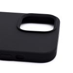 Чехол для Apple iPhone 13 Pro Max силиконовый Soft Touch <черный> (премиум)