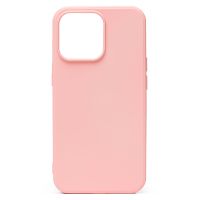 Чехол для Apple iPhone 13 Pro Max силиконовый Soft Touch 2 <светло-розовый> ― Оптовый PromiseMobile