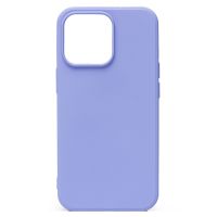 Чехол для Apple iPhone 13 Pro Max силиконовый Soft Touch 2 <светло-фиолетовый> ― Оптовый PromiseMobile