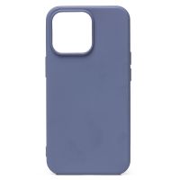 Чехол для Apple iPhone 13 Pro Max силиконовый Soft Touch 2 <серый> ― Оптовый PromiseMobile